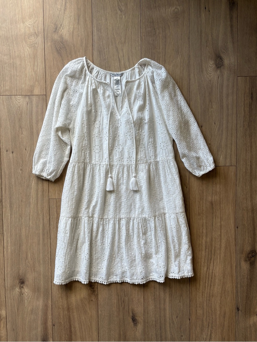 Tommy Bahama Eyelet Dress Size S